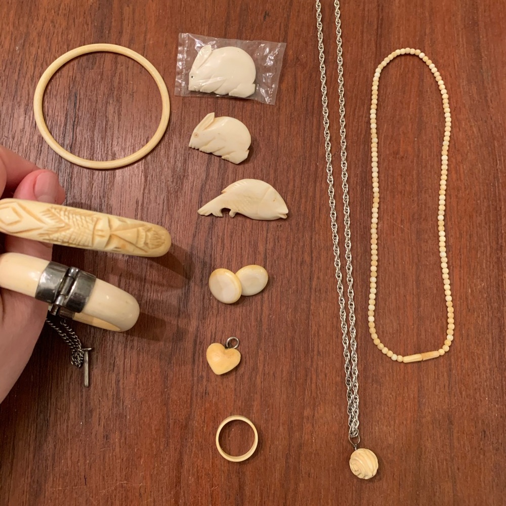 Ivory jewelry bundle